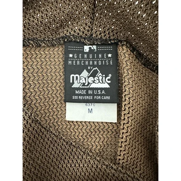 Boston Red Sox Majestic Stitched Logo Baseball Jersey Medium - Picture 3 of 8